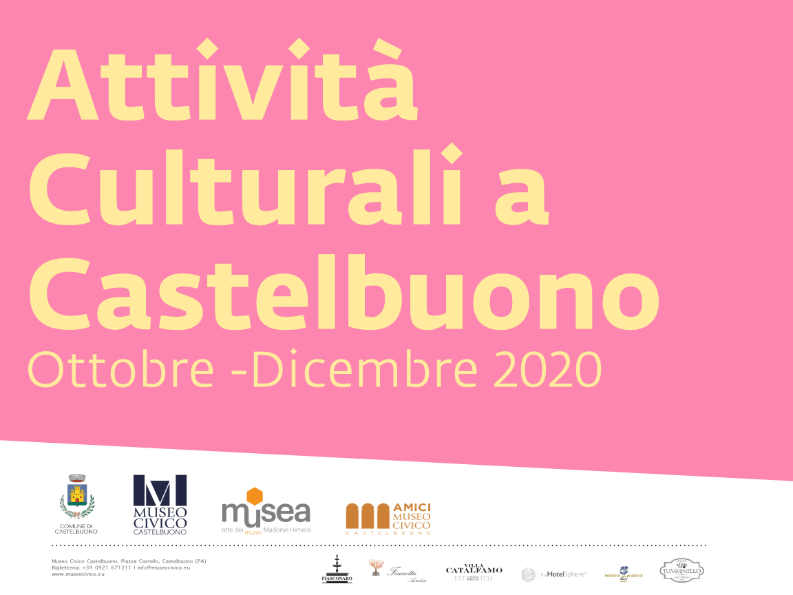 Attività Culturali a Castelbuono – Ottobre-Dicembre 2020