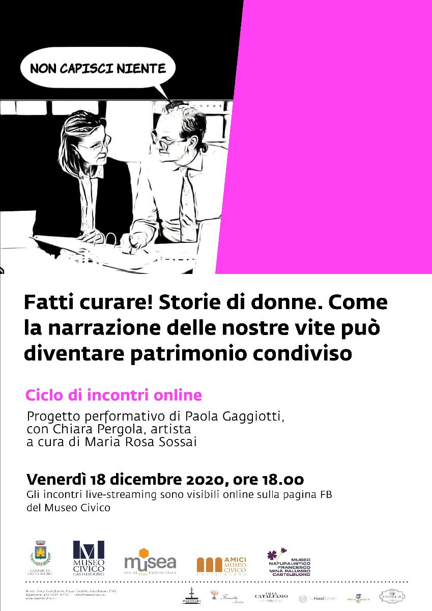 2° incontro online di “Fatti curare! Storie di donne”